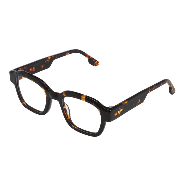 Jeff Optical / Tortoise Acetate & Blue - Light Lens - Shade Files